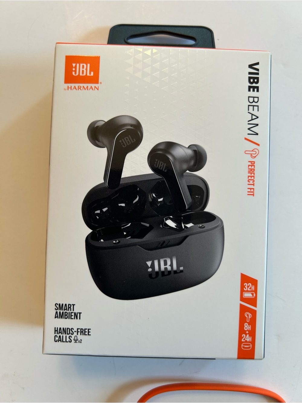 JBL Vibe Beam True Wireless Earbuds in Black By Harman
